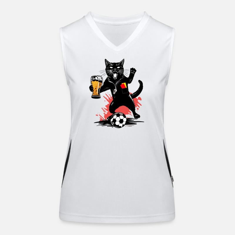 Referee Cat - Referee Cat Women's Functional Contrast Tank Top