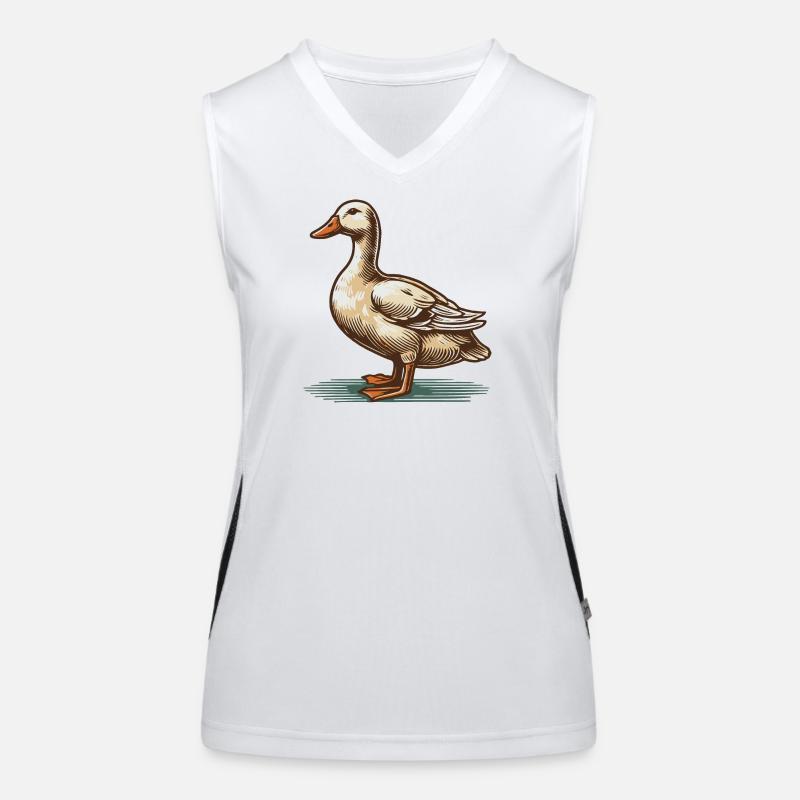 Canard Débardeur respirant contrasté Femme