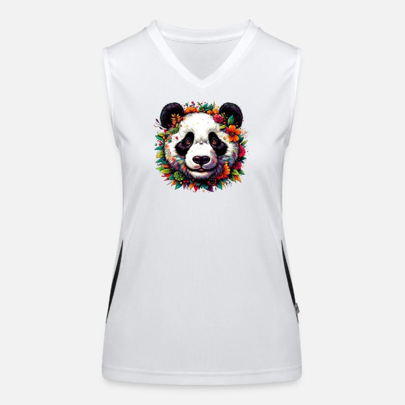 Panda Débardeur respirant contrasté Femme