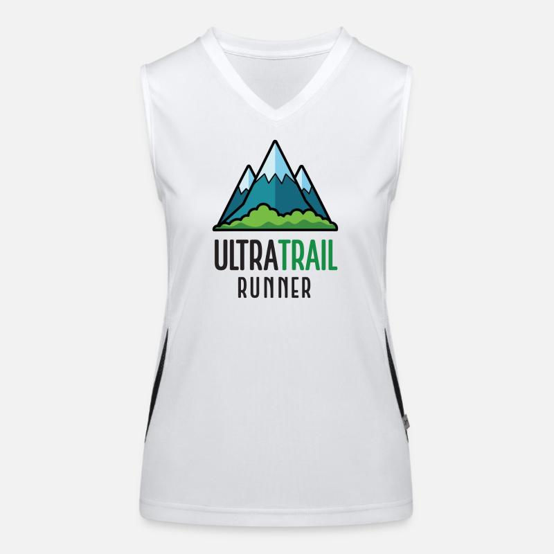 Ultra Trail Runner Women's Functional Contrast Tank Top