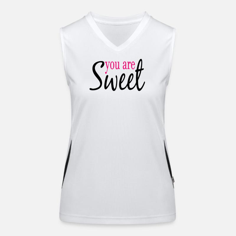 Inspiring motivational message on design Women's Functional Contrast Tank Top