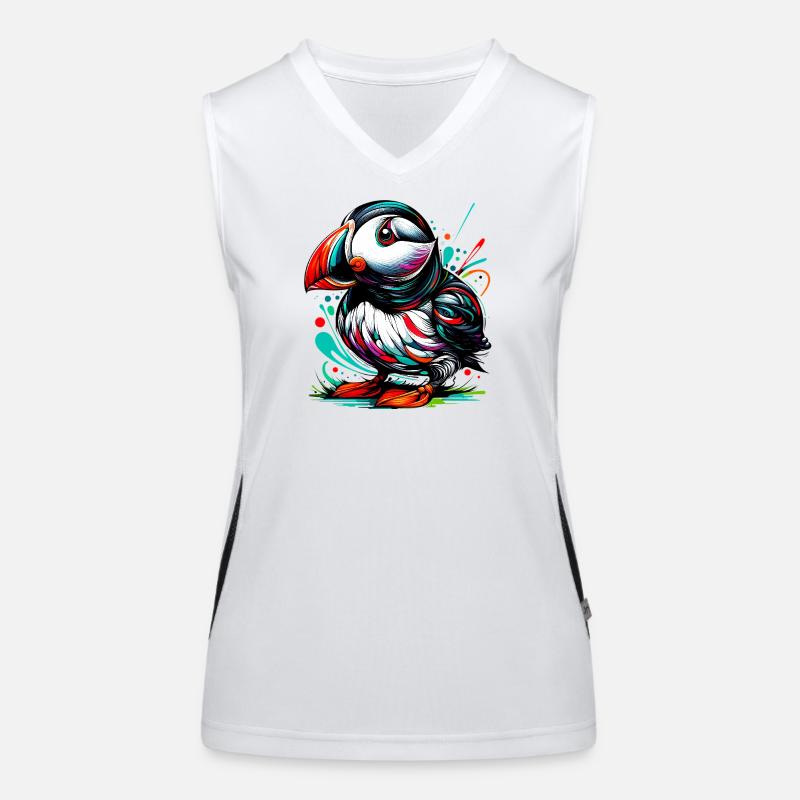 Puffin Women's Functional Contrast Tank Top