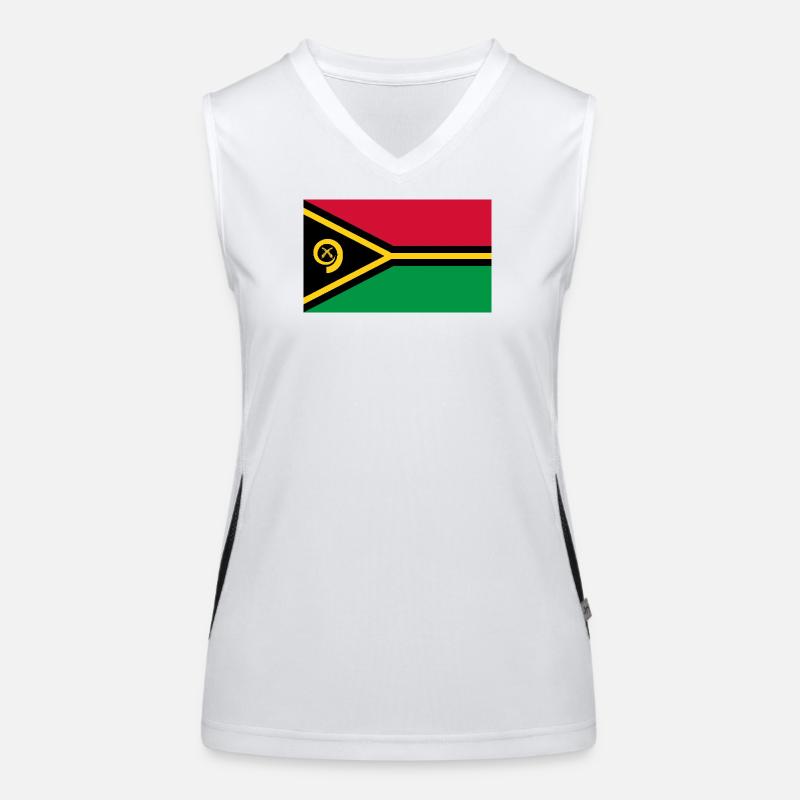 Vanuat Funktionelles Kontrast-Tank Top für Frauen
