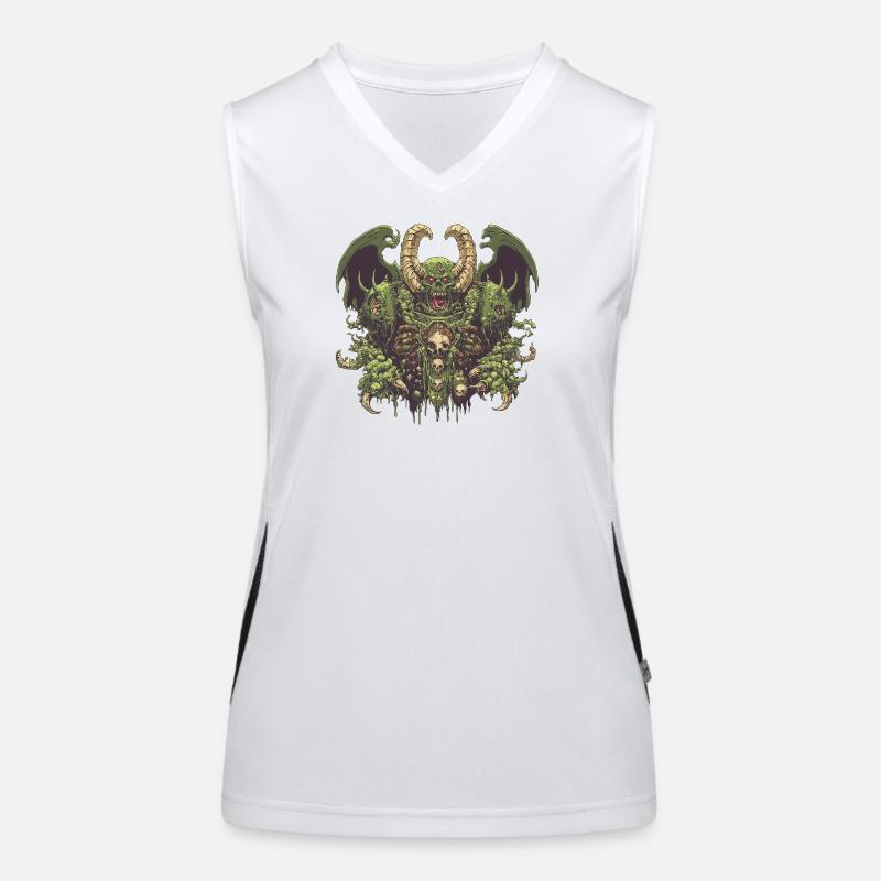 Nurgle-Logo Funktionelles Kontrast-Tank Top für Frauen