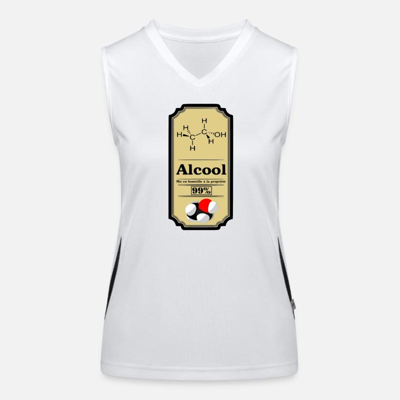 Alcohol Women's Functional Contrast Tank Top