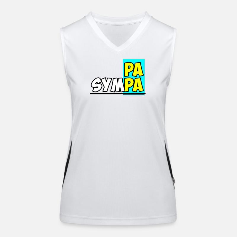 Netter Papa Funktionelles Kontrast-Tank Top für Frauen