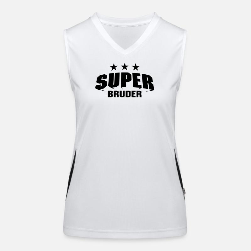 Super Bruder Funktionelles Kontrast-Tank Top für Frauen