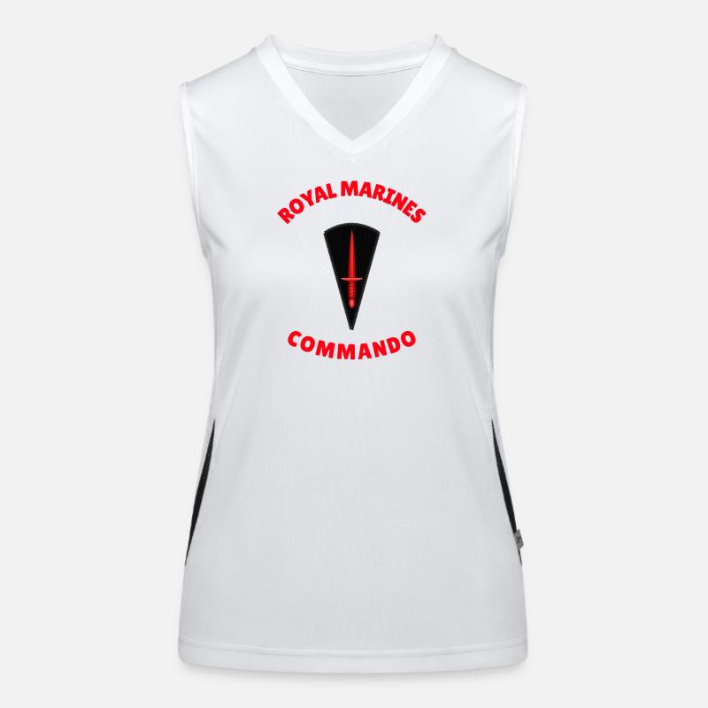 Royal Marines Commando Women's Functional Contrast Tank Top