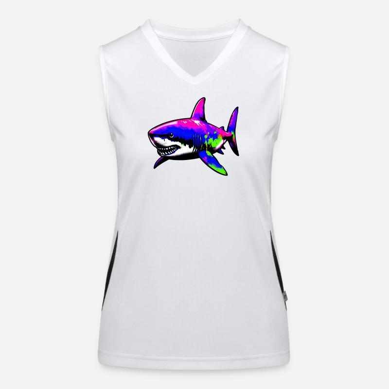 Shark Women's Functional Contrast Tank Top