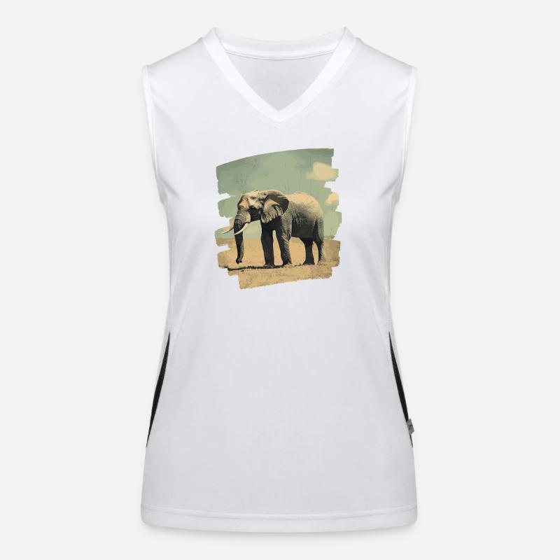 Elephant Women's Functional Contrast Tank Top