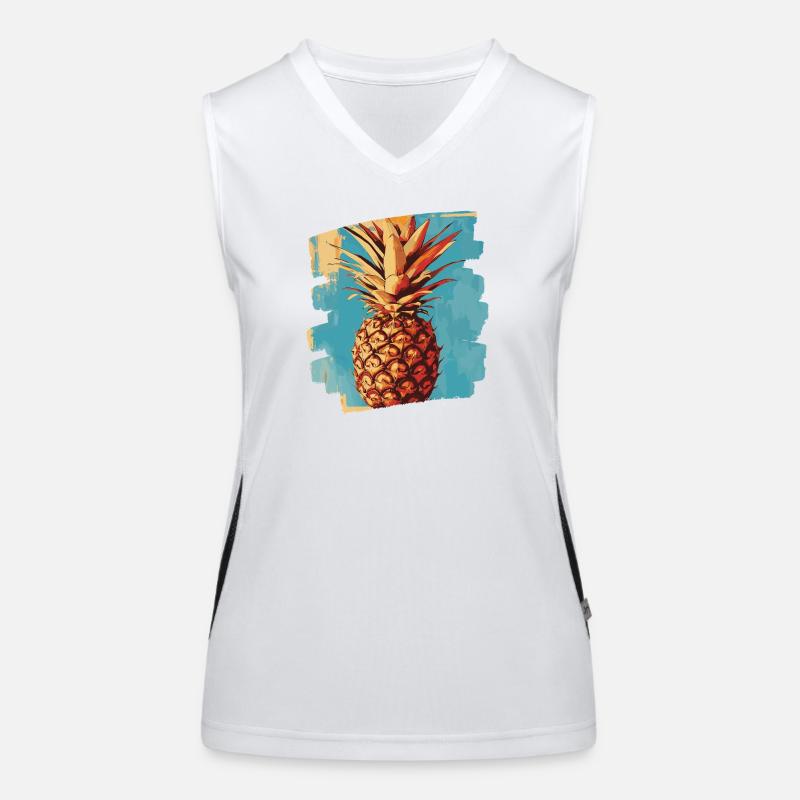 Pineapple Women's Functional Contrast Tank Top