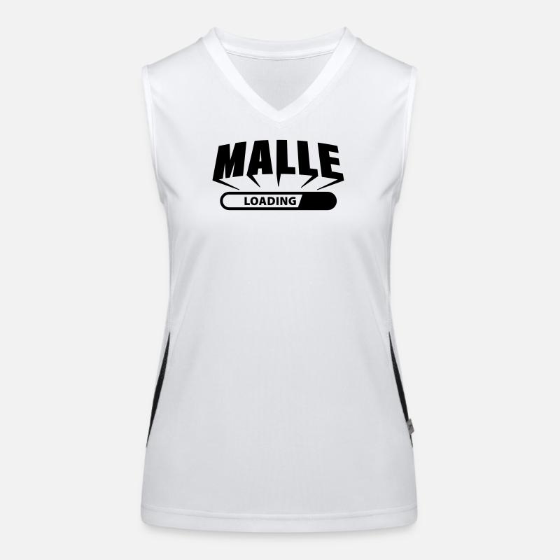 Malle loading Funktionelles Kontrast-Tank Top für Frauen