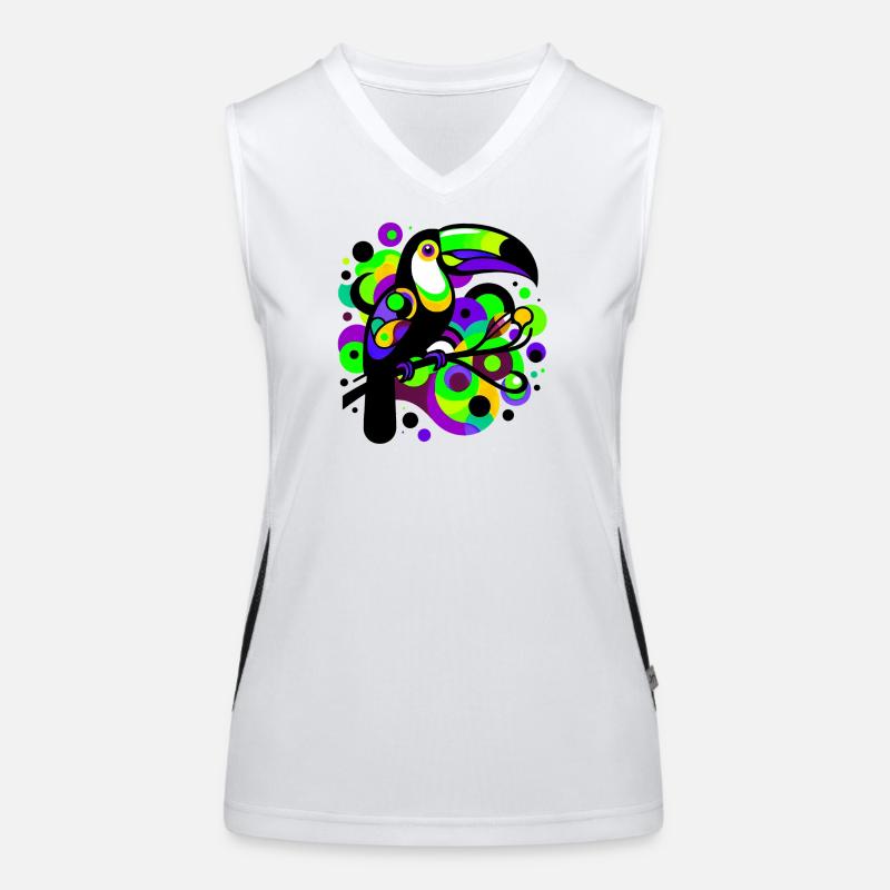 Toucan Débardeur respirant contrasté Femme