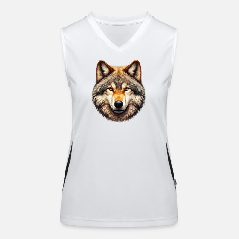 Loup Débardeur respirant contrasté Femme