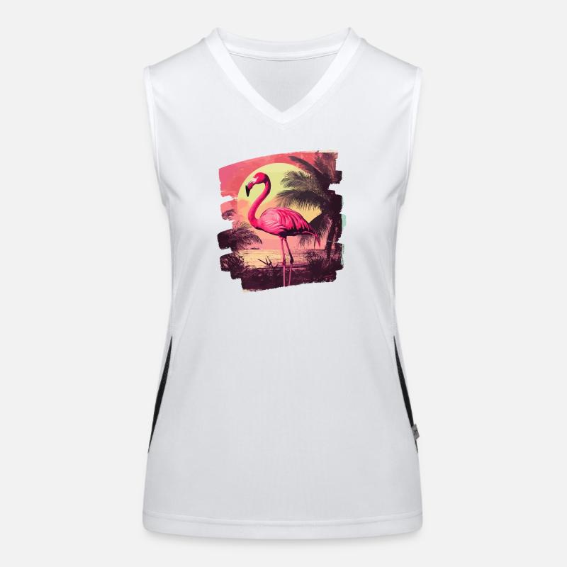 Flamingo Women's Functional Contrast Tank Top