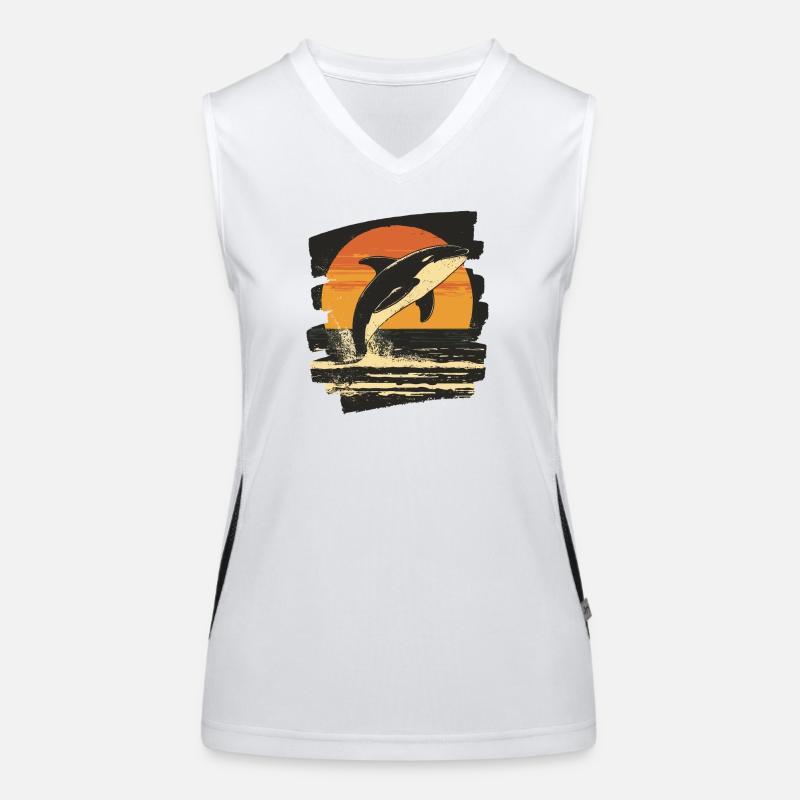 Orca Funktionelles Kontrast-Tank Top für Frauen