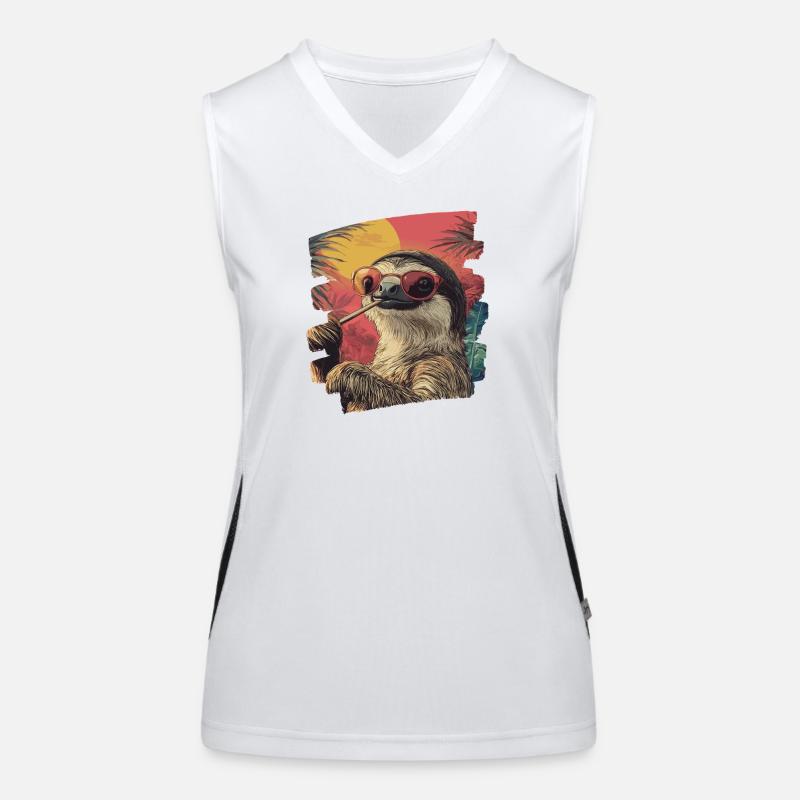 Sloth Women's Functional Contrast Tank Top