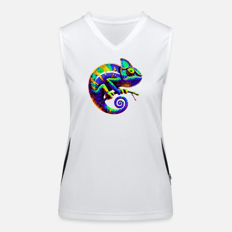 Caméléon Débardeur respirant contrasté Femme