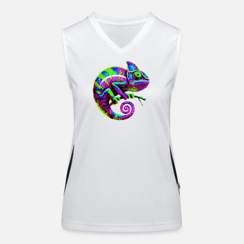 Caméléon Débardeur respirant contrasté Femme