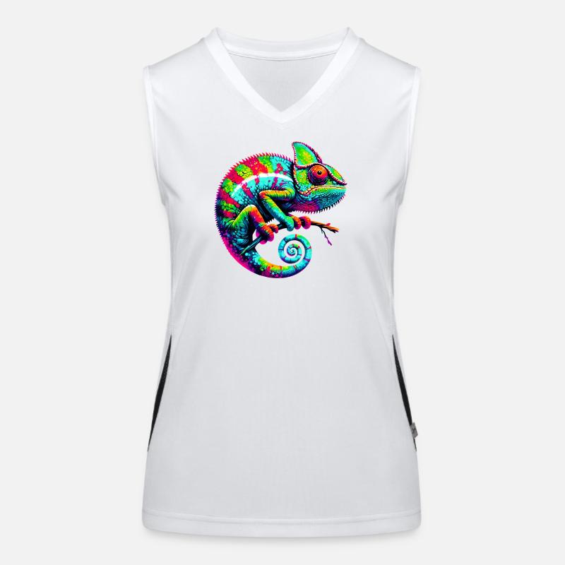 Caméléon Débardeur respirant contrasté Femme