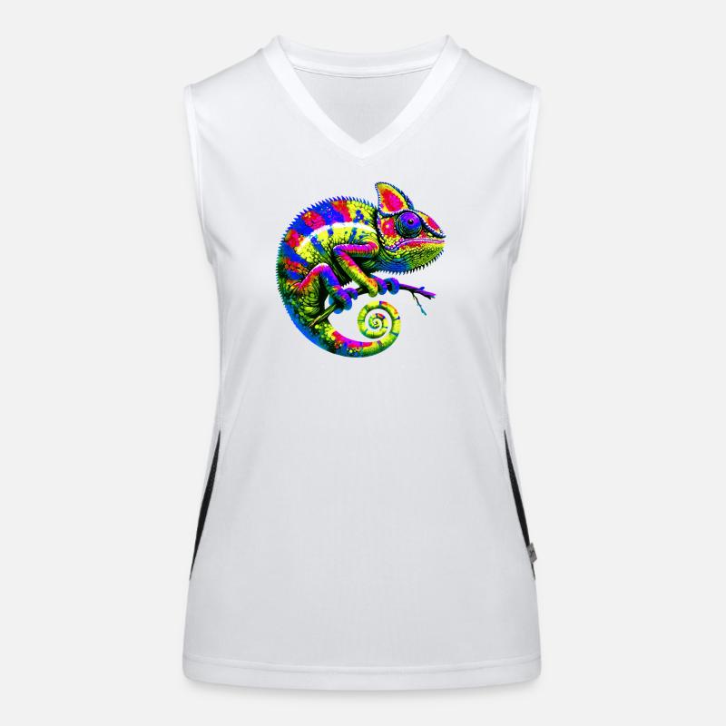 Caméléon Débardeur respirant contrasté Femme