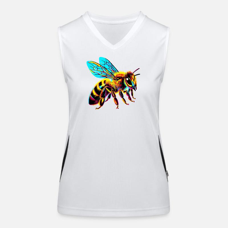 Bee Women's Functional Contrast Tank Top