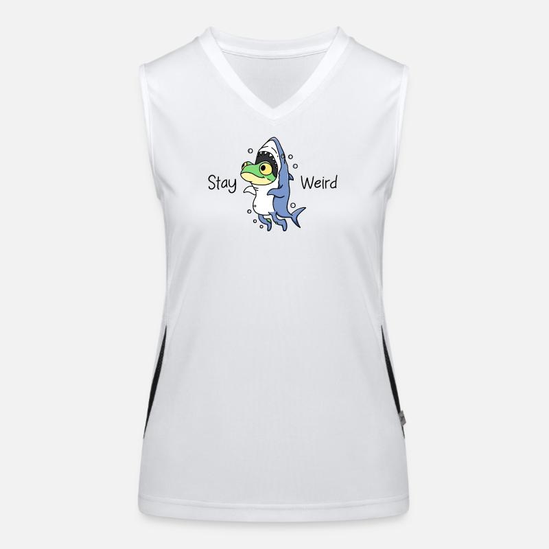 Stay Weird Women's Functional Contrast Tank Top
