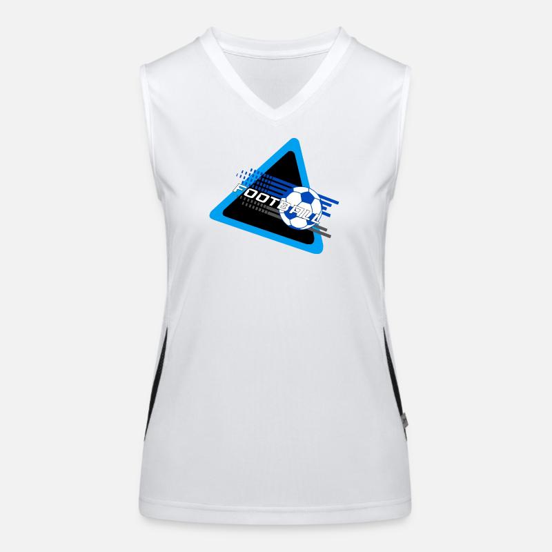 Fußball Funktionelles Kontrast-Tank Top für Frauen