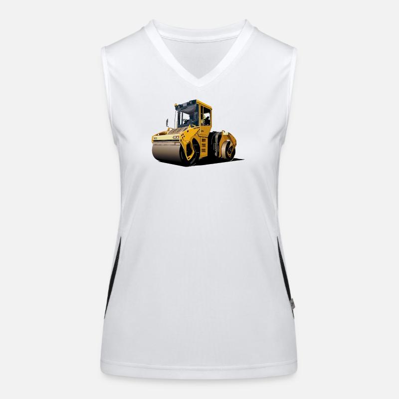 Road roller Women's Functional Contrast Tank Top