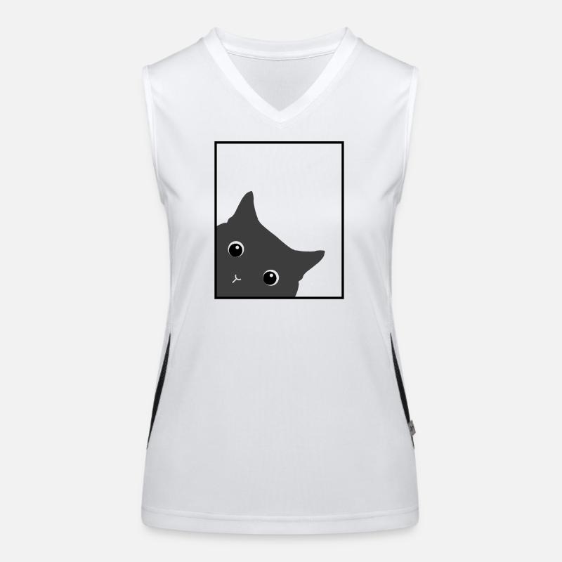 Schrödinger's cat Women's Functional Contrast Tank Top
