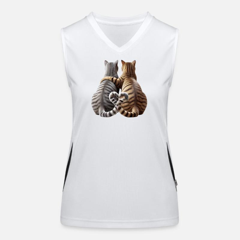 Two Women's Functional Contrast Tank Top