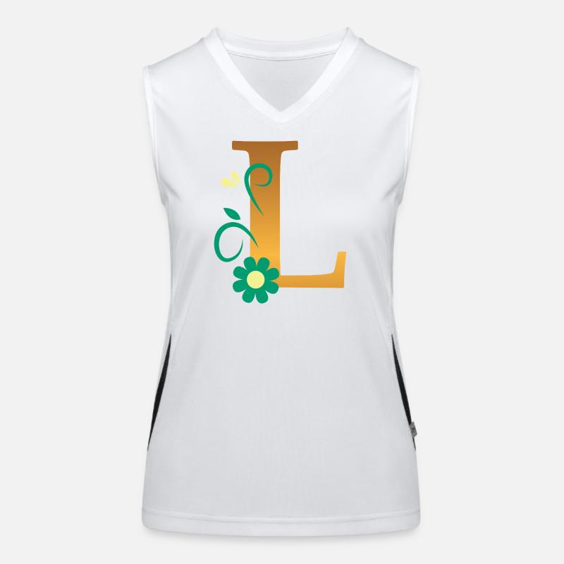 L Débardeur respirant contrasté Femme