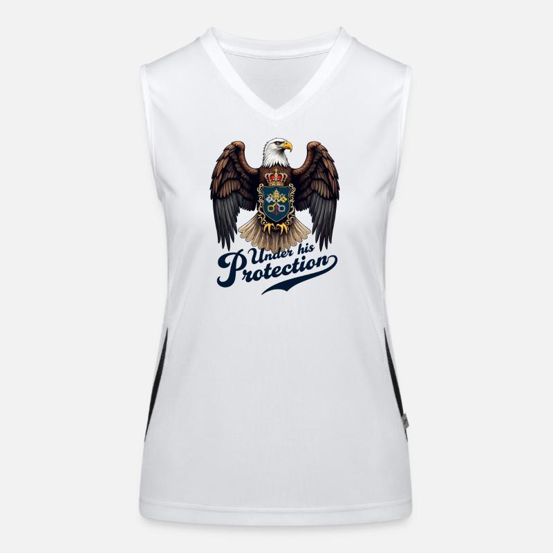Eagle the Protector Women's Functional Contrast Tank Top