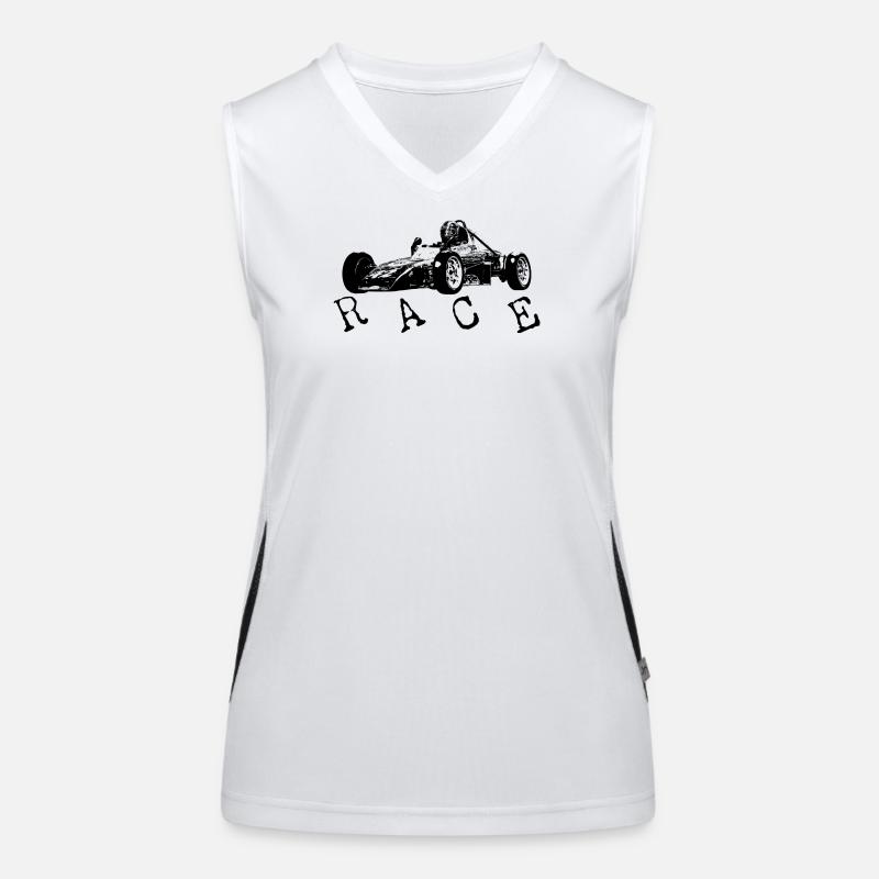 Course Débardeur respirant contrasté Femme