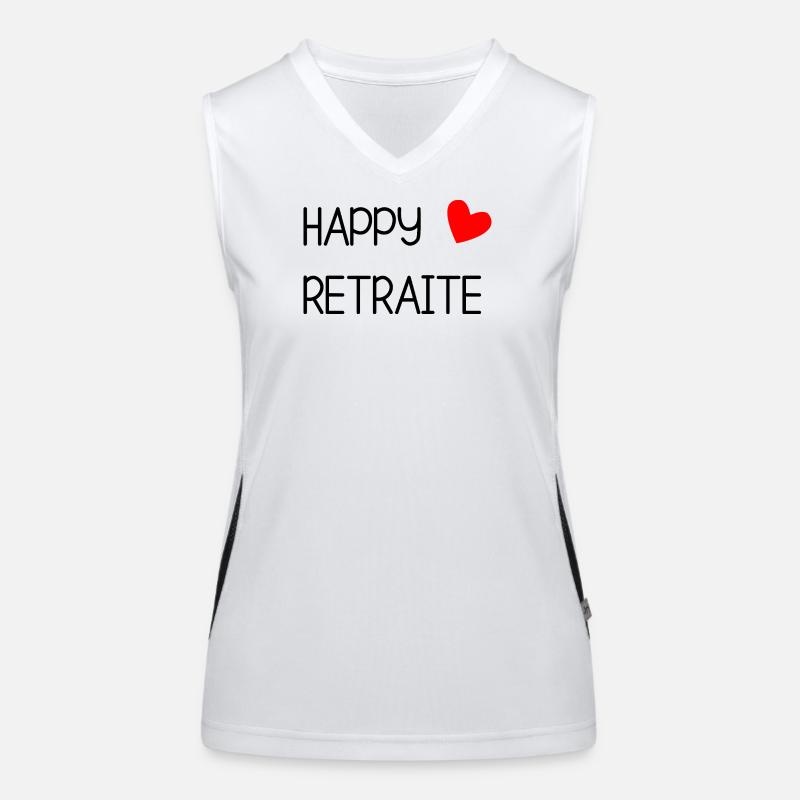 RETRAITE. RETRAITE. RETRAITEE. RETRAITE Débardeur respirant contrasté Femme