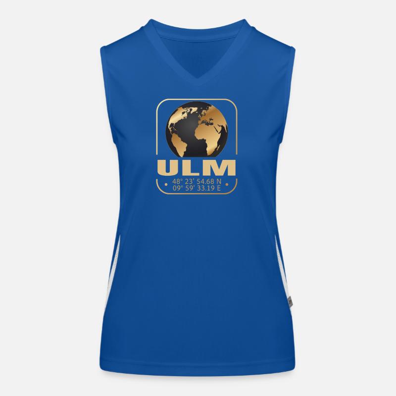 Ulm Funktionelles Kontrast-Tank Top für Frauen