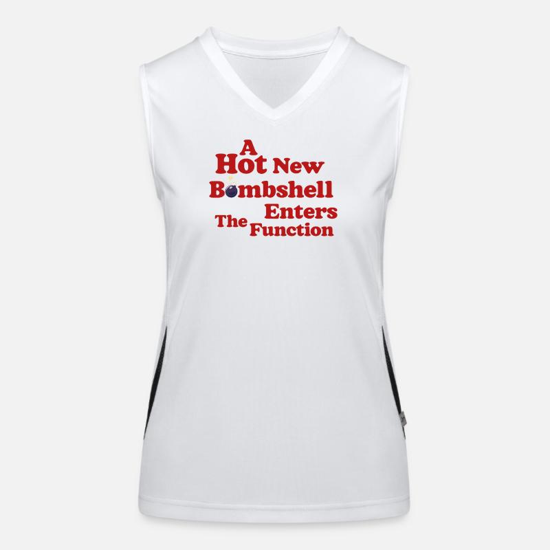 Bombshell at the Function Women's Functional Contrast Tank Top
