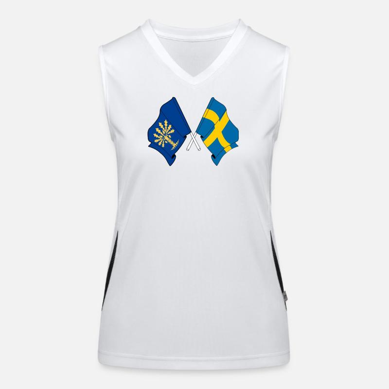 Blekinge & Sweden – One identity Women's Functional Contrast Tank Top