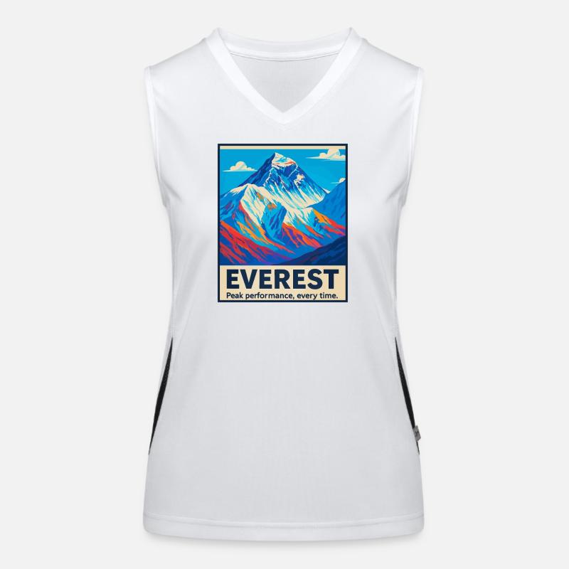 Everest – Performances de pointe Débardeur respirant contrasté Femme