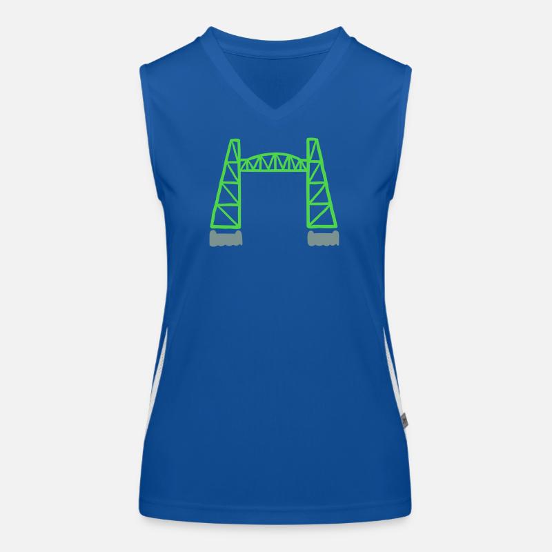 de Hef - Rotterdam Funktionelles Kontrast-Tank Top für Frauen