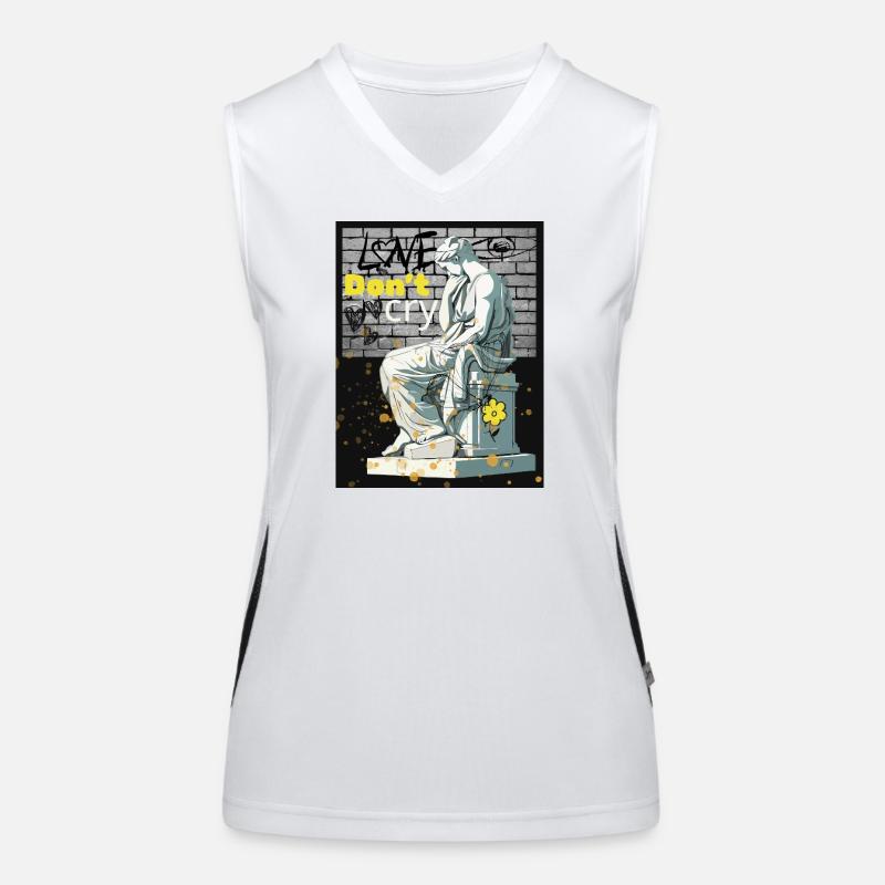 Don't Cry Women's Functional Contrast Tank Top