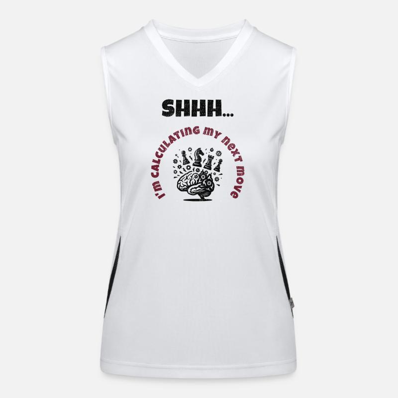 Mode de calcul activé Débardeur respirant contrasté Femme