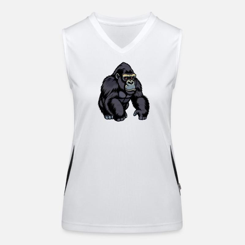 Gorille Débardeur respirant contrasté Femme