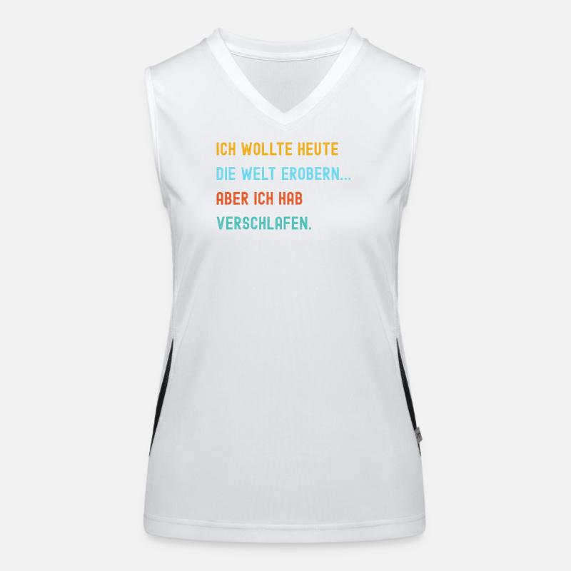 Commitment with a humorous worldview Women's Functional Contrast Tank Top