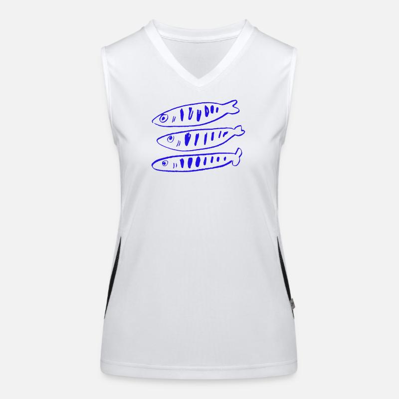 SMALL FISH Women's Functional Contrast Tank Top