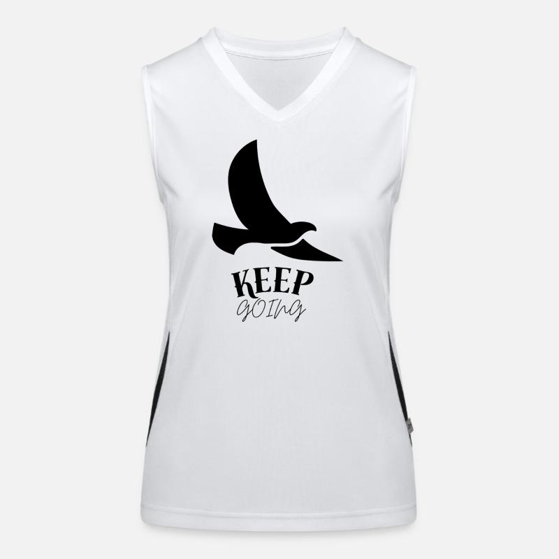 Keep_going Women's Functional Contrast Tank Top
