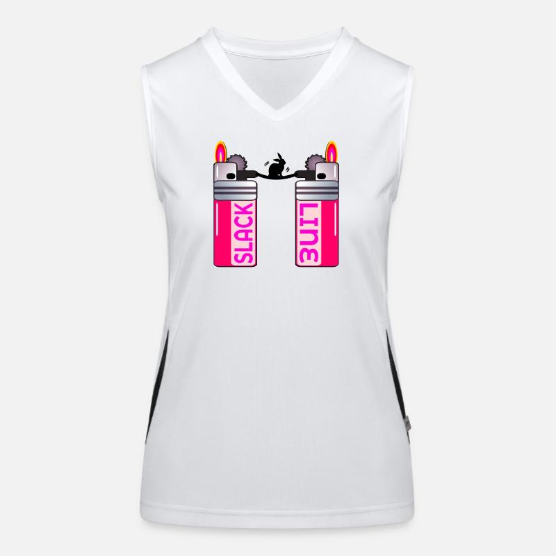 RABBIT SLACKLINING LIGHTER Women's Functional Contrast Tank Top