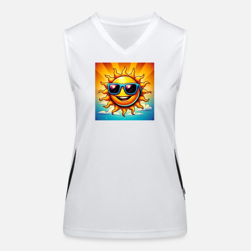 sun Women's Functional Contrast Tank Top