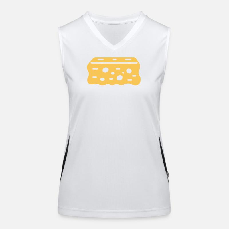 Abstract Natural Creative Sponge Women's Functional Contrast Tank Top