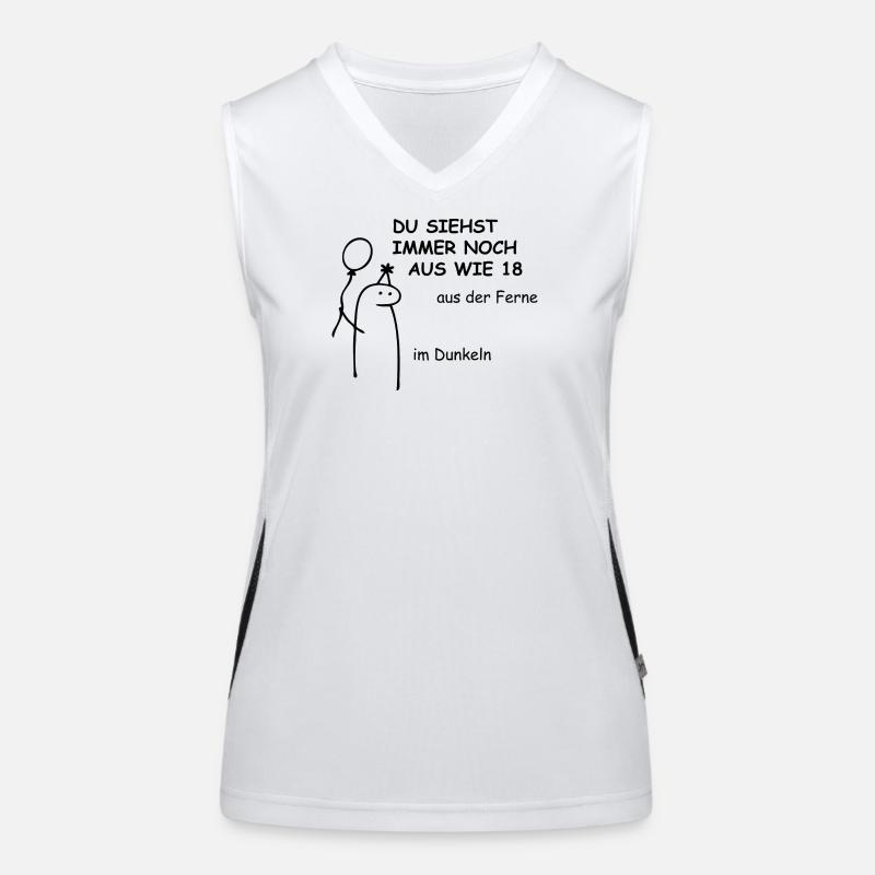 Forever 18 Funktionelles Kontrast-Tank Top für Frauen